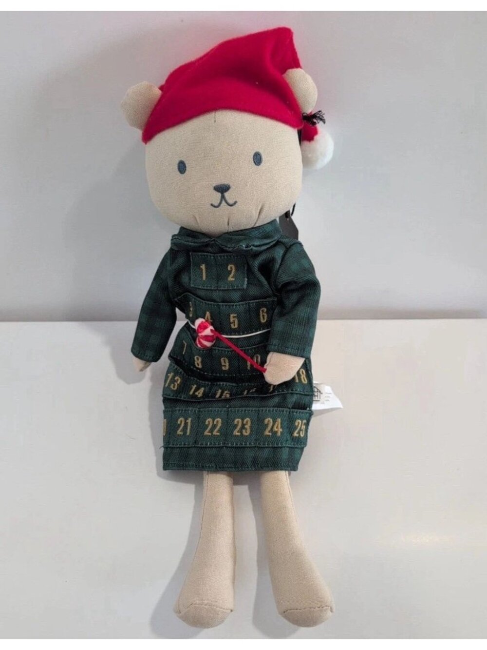 Hearth & Hand Magnolia Kids Advent Calendar Polar Bear Plush 2025 New In Box